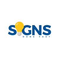 Signs Done Fast logo - Similar company to Moddisplays