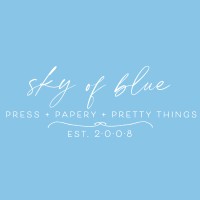 Sky of Blue Press & Papery logo - Similar company to Mellowworks