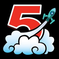 Rocket 5 Studios logo - Similar company to Silly Sloth Studio