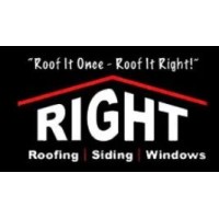 RIGHT ROOFING & SIDING INC. logo - Similar company to B-Line, Llc