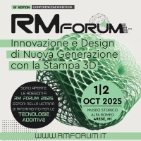 RM FORUM 'Additive Manufacturing' logo - Similar company to Zinca2
