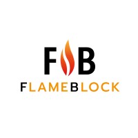 FlameBlock logo - Similar company to Fireblock Cc