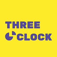 Three o'clock logo - Similar company to Badaboom