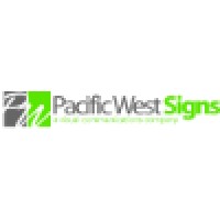 Pacific West Signs logo - Similar company to Midwest Maintenance & Construction