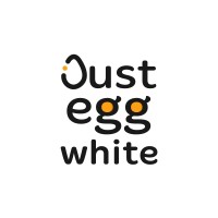 Just Egg White logo - Similar company to Egg Bucket