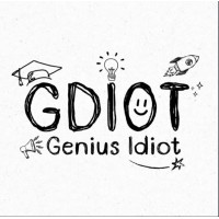 GDIOT (Genius Idiot) logo - Similar company to Cake4U
