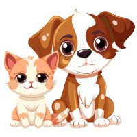 Pet care simplified logo - Similar company to Magtania