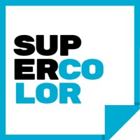 Supercolor logo - Similar company to CRE-8-IVE Signs & Graphics