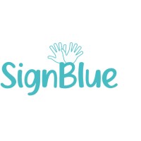 SignBlue logo - Similar company to Langue Turquoise