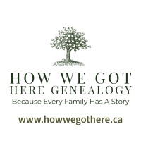 How We Got Here Genealogy logo - Similar company to Discoverurhistory
