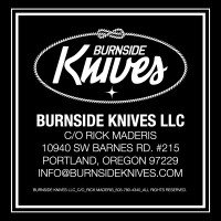 BURNSIDE KNIVES logo - Similar company to The Shades Of Entrepreneurship™ - The Podcast