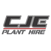 CJE Plant Hire. logo - Similar company to Au Buckets & Equipment