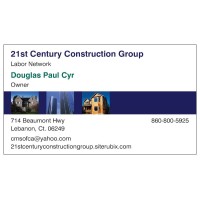 21st Century Construction Group logo - Similar company to Eps Site Solutions