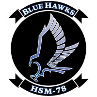 Helicopter Maritime Strike Squadron (HSM) 78 “Blue Hawks” logo - Similar company to Strike Fighter Squadron 32