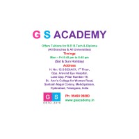 G S ACADEMY logo - Similar company to Rockwell International School - Shamshabad