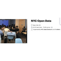 NYC-Open-Data Meetup Group logo - Similar company to Marshall Together