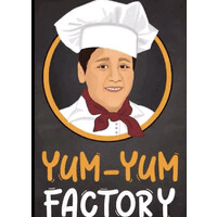yum yum factory logo - Similar company to Fork N Knife