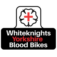 Whiteknights Yorkshire Blood Bikes logo - Similar company to Data Soapbox