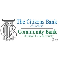 The Citizens Bank of Cochran/Community Bank of Dublin-Laurens County logo - Similar company to Southeast Ag & Land