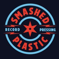Smashed Plastic Record Pressing logo - Similar company to Dot To Dot Management