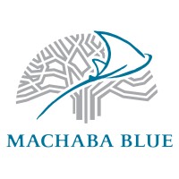 Machaba Blue logo - Similar company to C+B® Compassionate And Beneficial Living™