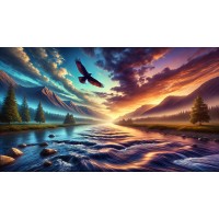 Flying Upstream Podcast logo - Similar company to Digi Editor