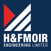 H & F Moir Engineering logo - Similar company to Intro - Imagine It Branded