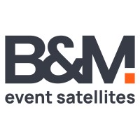 B&M event satellites logo - Similar company to The Playcook