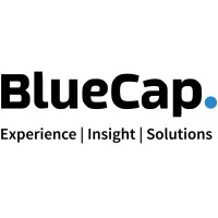 BlueCap logo - Similar company to Bluecap