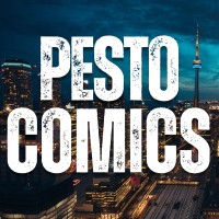 Pesto Comics logo - Similar company to Tacotoon