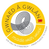 Gwnaed â Gwlân / Made with Wool logo - Similar company to Rock Falcon Studio