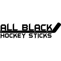 All Black Hockey Sticks logo - Similar company to Inline & Ice Warehouse