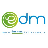 EDM (Electricite de Mayotte) logo - Similar company to Sidevam 976-Service Public De Gestion Des Déchets De Mayotte