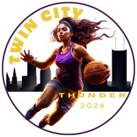Twin City Thunder Basketball logo - Similar company to Perseverance Basketball