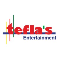 Tefla's Entertainment logo - Similar company to The Laughing Trails