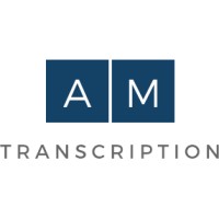 AM Transcription logo - Similar company to Ace Branding