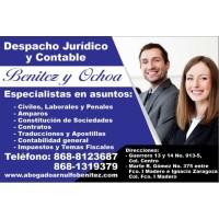 DESPACHO JURIDICO & CONTABLE BENITEZ OCHOA logo - Similar company to Fuerza Laboral Mx