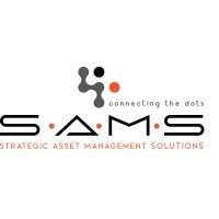 S.A.M.S CONNECTING THE DOTS logo - Similar company to Business Services. Com