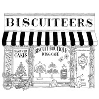Biscuiteers logo - Similar company to Rodeo Doughnuts