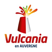 Vulcania logo - Similar company to Futuroscope