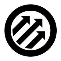 Pitchfork logo - Similar company to Sub Pop Records