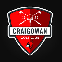 Craigowan Golf Club logo - Similar company to Badger Brands (Now Badger Workwear)