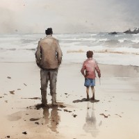 A Man's Tide - short film logo - Similar company to Festival Of The Moving Image (Fomi)