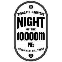 Night of the 10,000m PBs logo - Similar company to Running Store