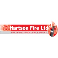 Hartson Fire logo - Similar company to British Safety Signs