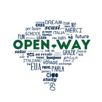 Open Way - Escola de idiomas e cursos preparatórios logo - Similar company to Ccaablumenau | Escola De Idiomas | Inglês E Espanhol.