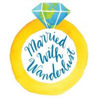 Married With Wanderlust Travel Blog logo - Similar company to Vaycarious Black Travel Blog
