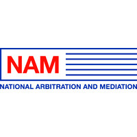 NAM (National Arbitration and Mediation) logo - Similar company to Miles Mediation & Arbitration