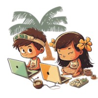 Keiki Coders logo - Similar company to Mānoa Now