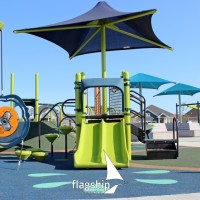 Flagship Recreation logo - Similar company to Ars Landscaping Corp. (Advanced Rubber Surfaces)